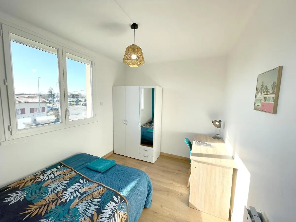 Apartment Appartement 3 Chambres - Climatisation - Parking Portet-sur-Garonne France